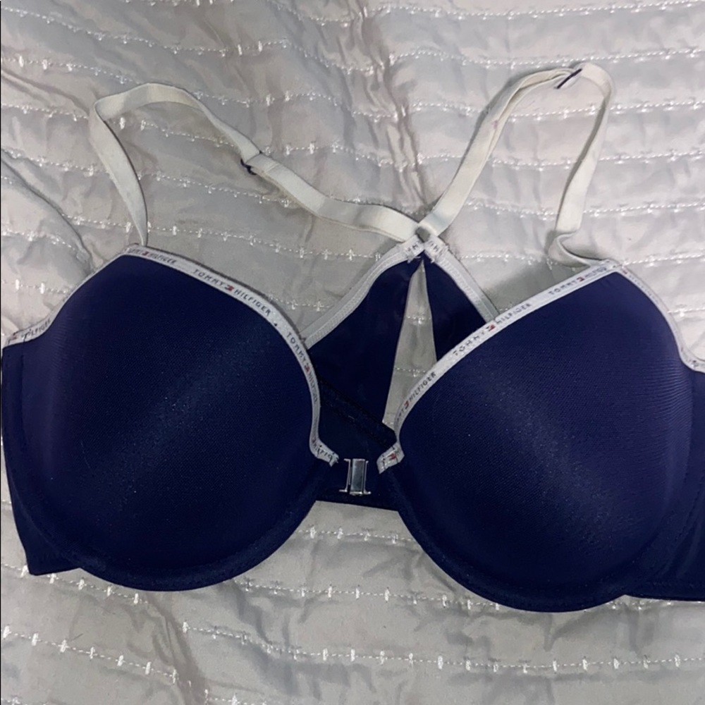TOMMY HILFIGER NAVY BRA